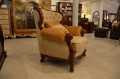 Кресло Вагнер А классическое (Подлокотники кожа) для загородного дома